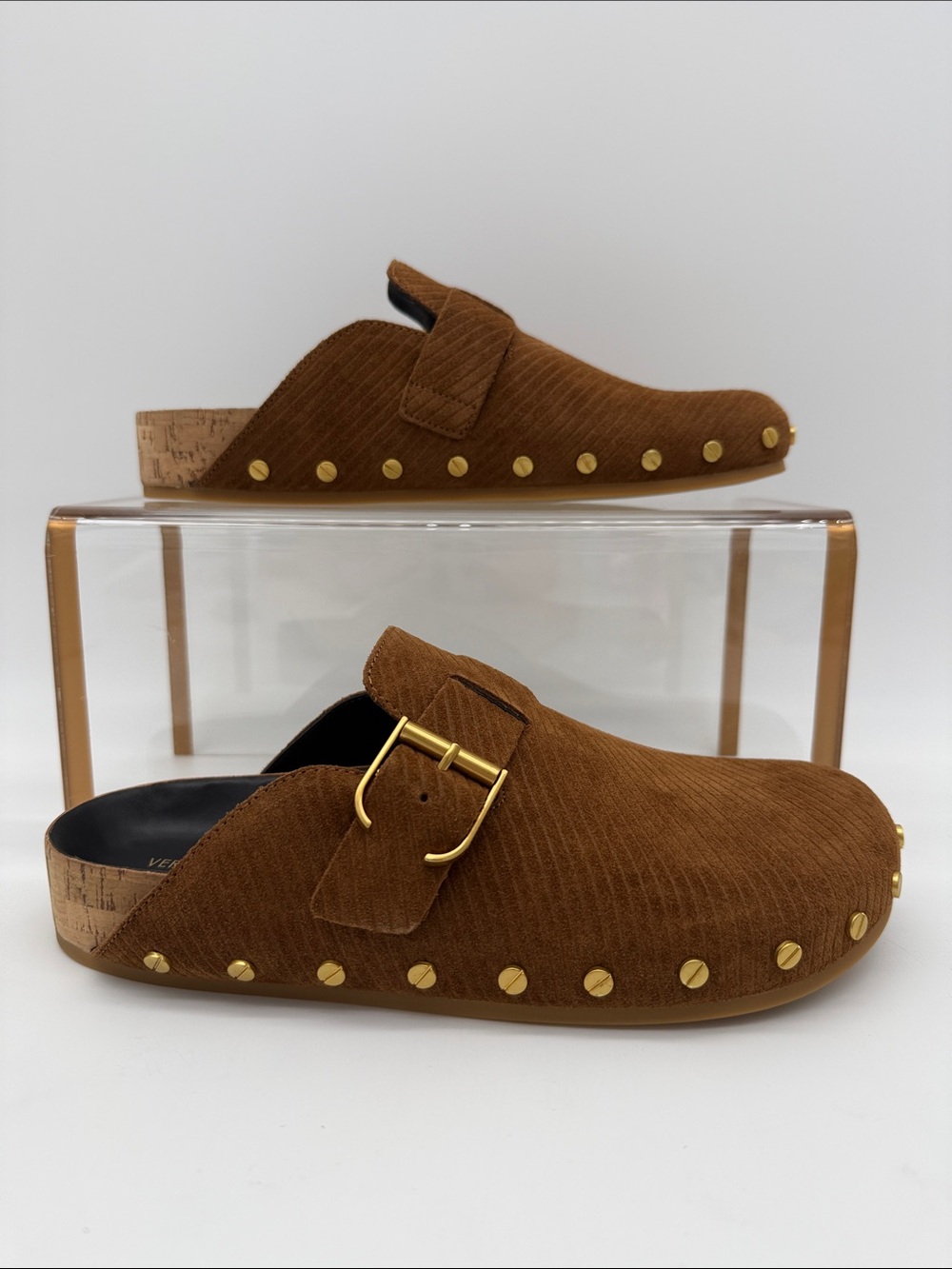 Veronica Beard Fern Clog Hazelwood Size 8 - Picture 2 of 16